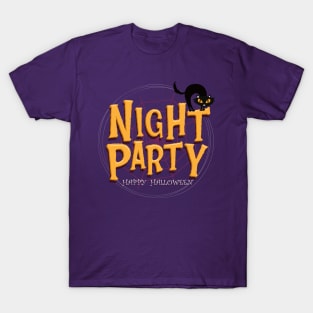 Halloween Night Party I Happy Halloween I Halloween Global Trendy Costumes T-Shirt